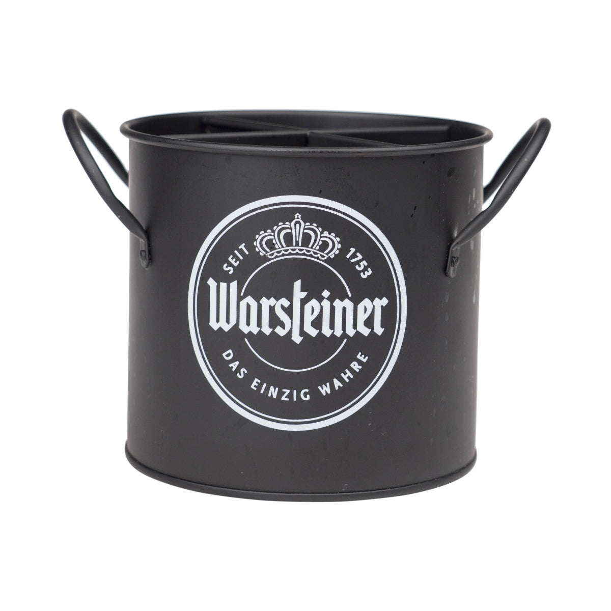 Stojak na sztućce do piwa Warsteiner Barcaddy metalowy czarny matowy gastro bar – Widok 2