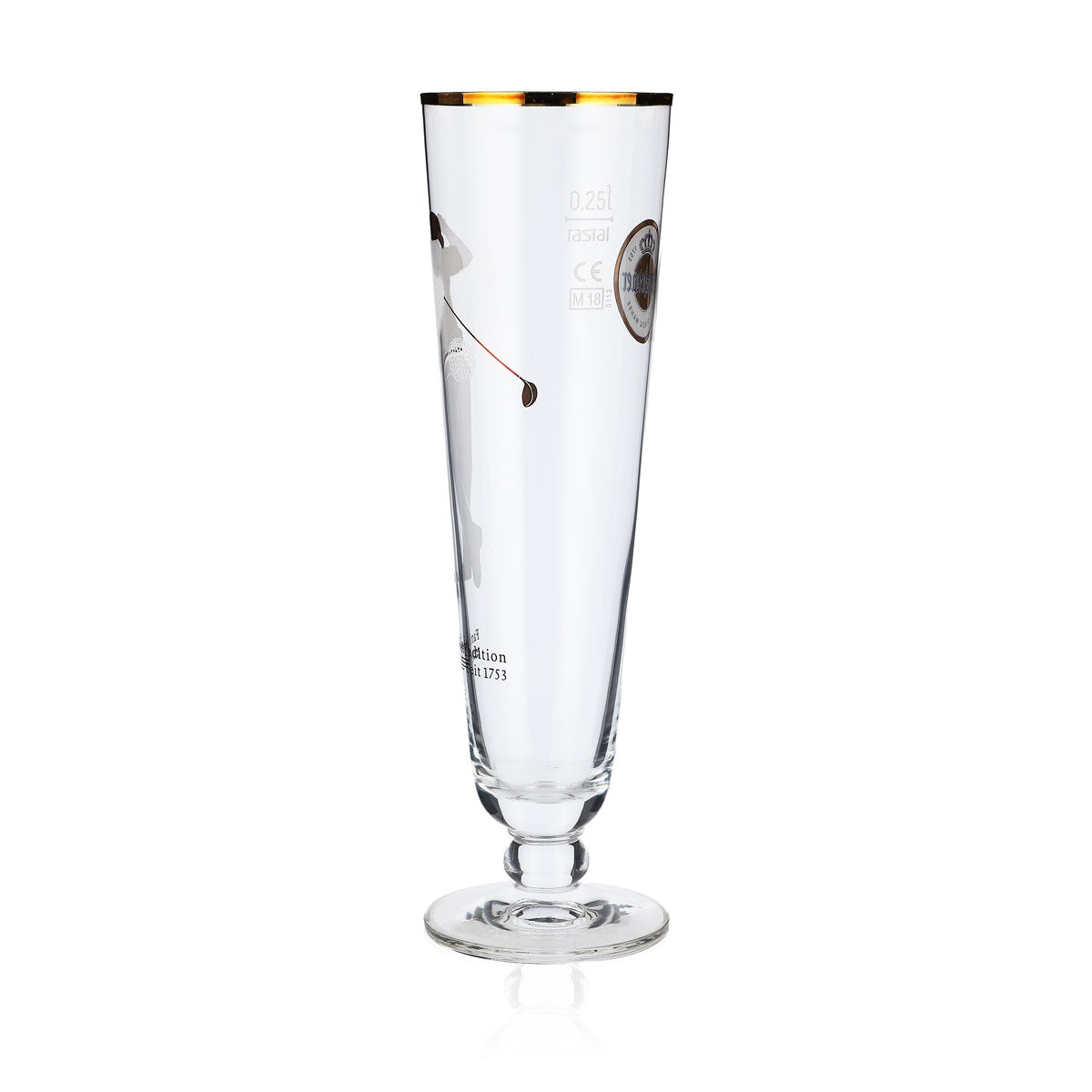 Kieliszek do piwa Warsteiner 0,25 l Kieliszki do piwa Kieliszek kolekcjonerski Puchar Golfista – Widok 3
