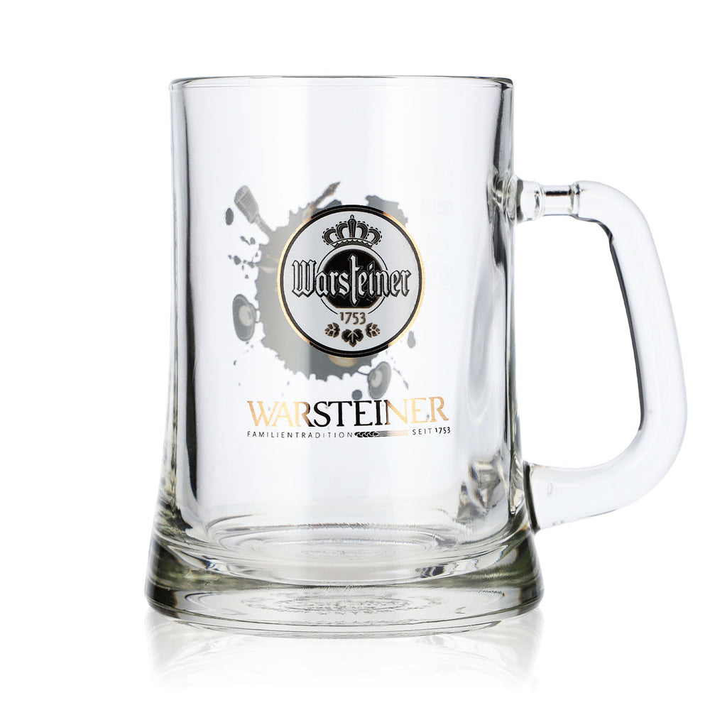 Szklanka do piwa Warsteiner 0,3 l – kufel z limitowaną serią wzorów muzycznych „Saksofon” Rastal