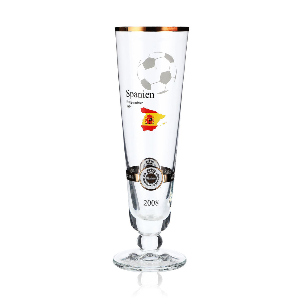 Kieliszki do piwa Warsteiner, edycja roczna EM 2008, kieliszek Nation „Hiszpania”