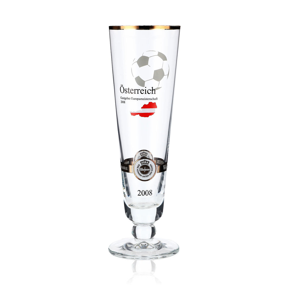 Kieliszki do piwa Warsteiner, edycja roczna EM 2008, kieliszek Nation „Austria”