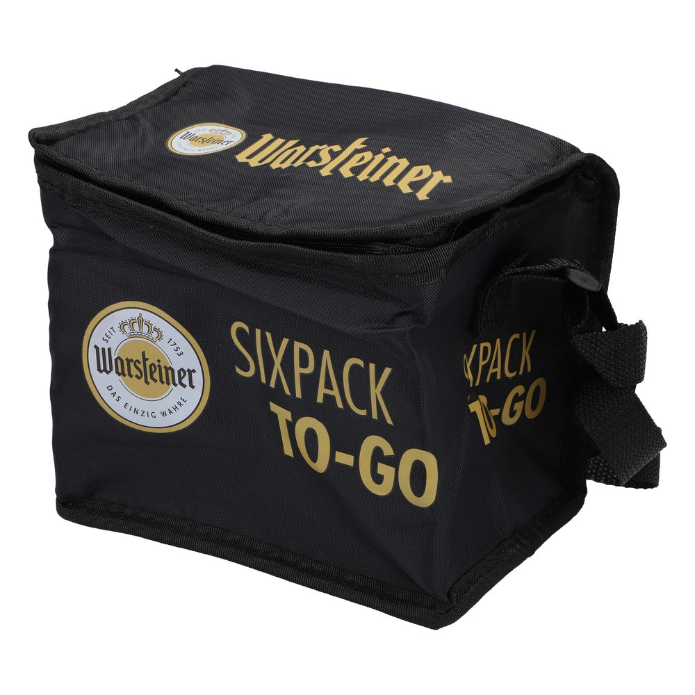 Warsteiner Torba termiczna na piwo Torba termiczna na piwo Sixpack czarna