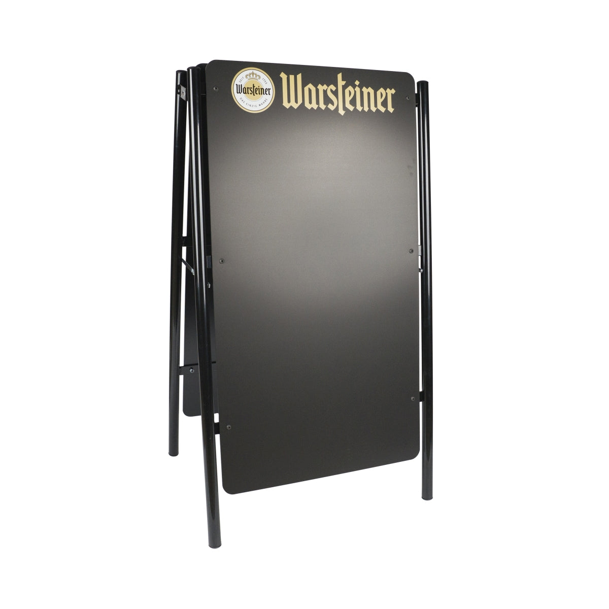 Stojak na piwo Warsteiner 100x57 tablica kredowa Menu Bar na zewnątrz