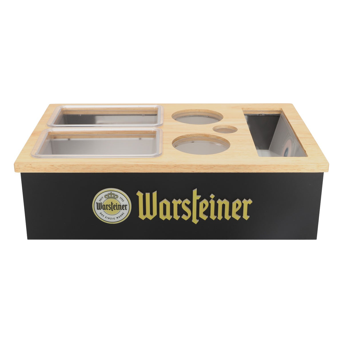 Warsteiner Piwo Reklama świetlna LED Głośnik Bluetooth Pudełko na przekąski Pudełko do serwowania – Widok 2