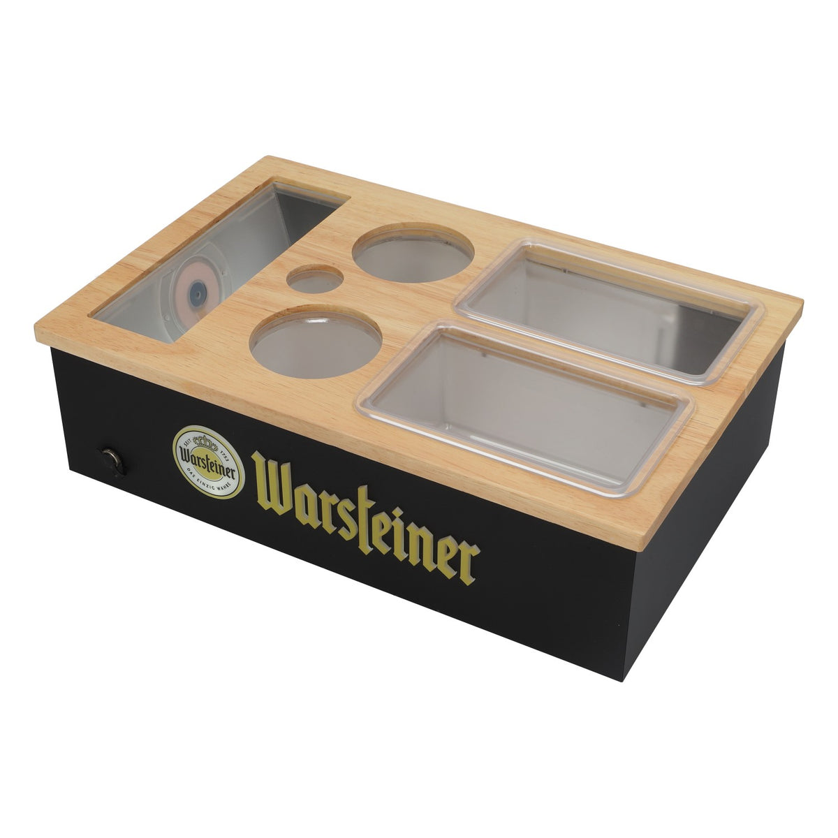 Warsteiner Piwo Reklama świetlna LED Głośnik Bluetooth Pudełko na przekąski Pudełko do serwowania – Widok 5