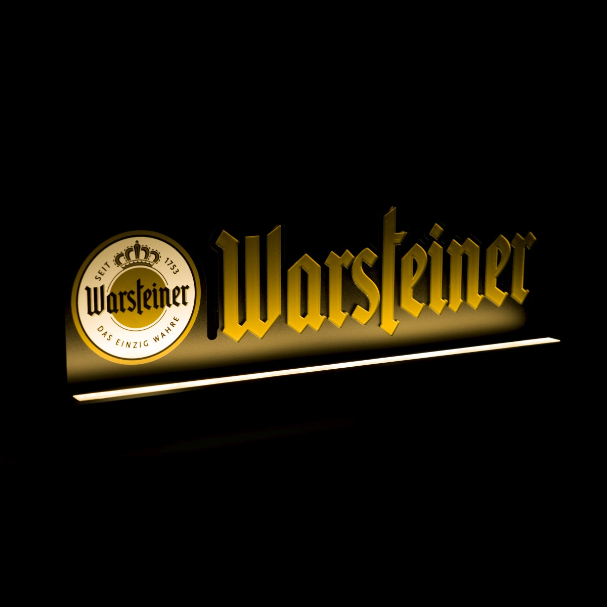 Piwo Warsteiner podświetlany znak 54x18cm LED znak ściana tablica reklamowa wyświetlacz bar – Widok 2