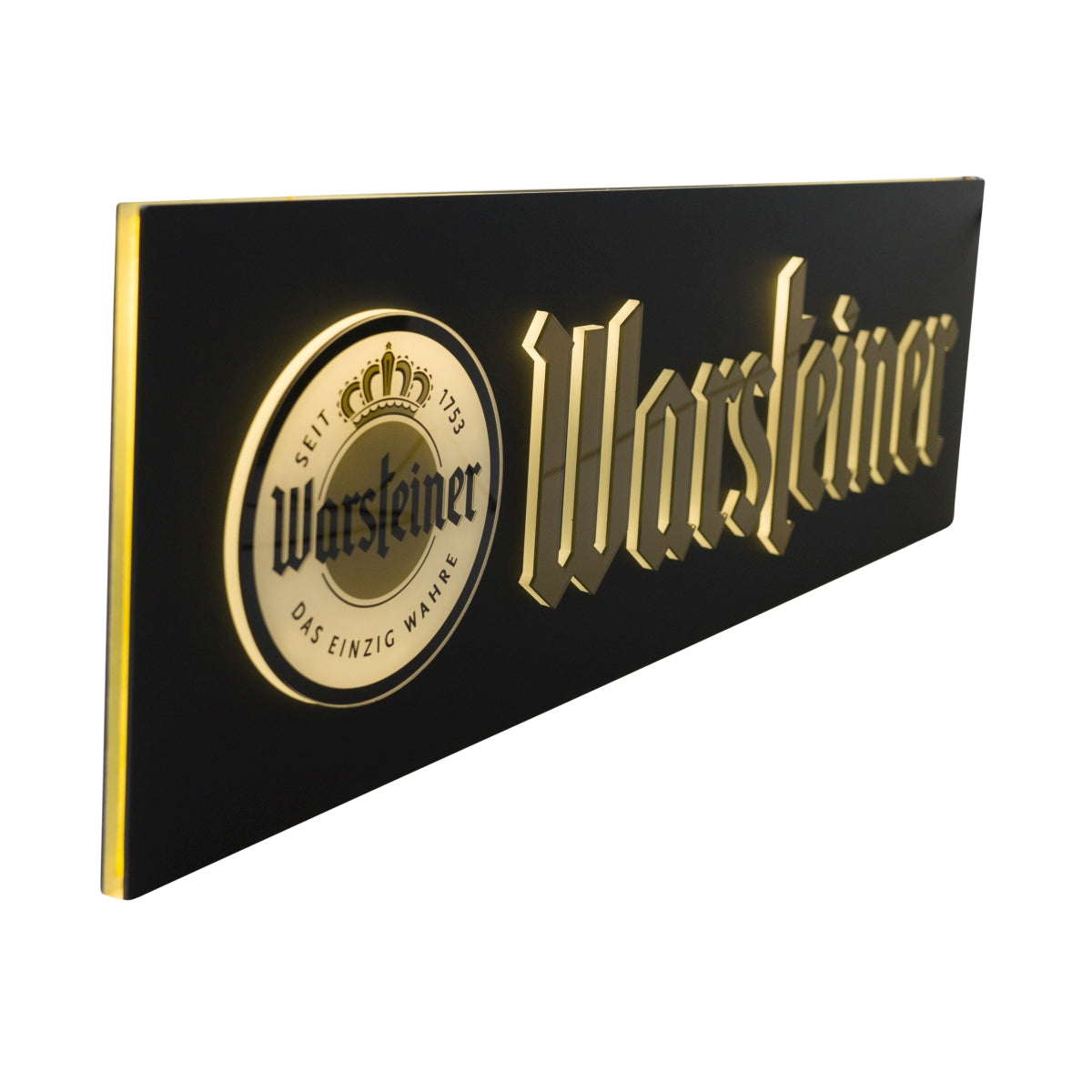 Podświetlany znak piwa Warsteiner 74x25cm napis LED dekoracja tablicy ściennej – Widok 5
