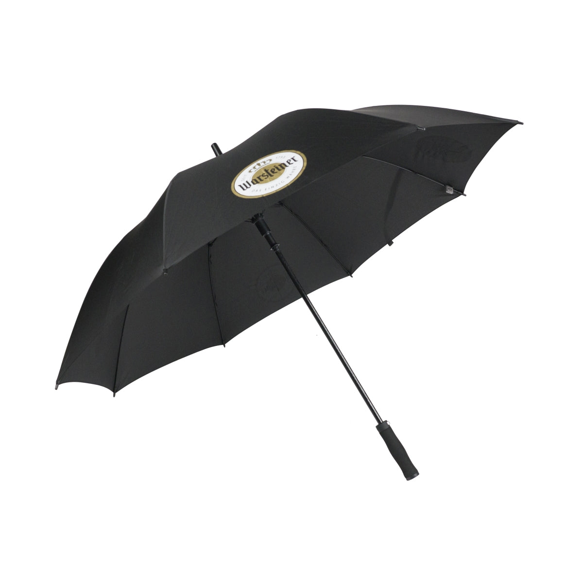 Parasol do piwa Warsteiner 120cm automatyczny parasol przeciwdeszczowy czarny
