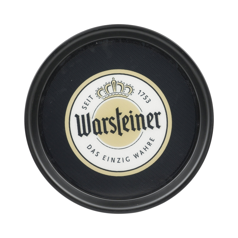 Taca do piwa Warsteiner czarna 37cm gumowana Szklanki do serwowania Gastro Kelner