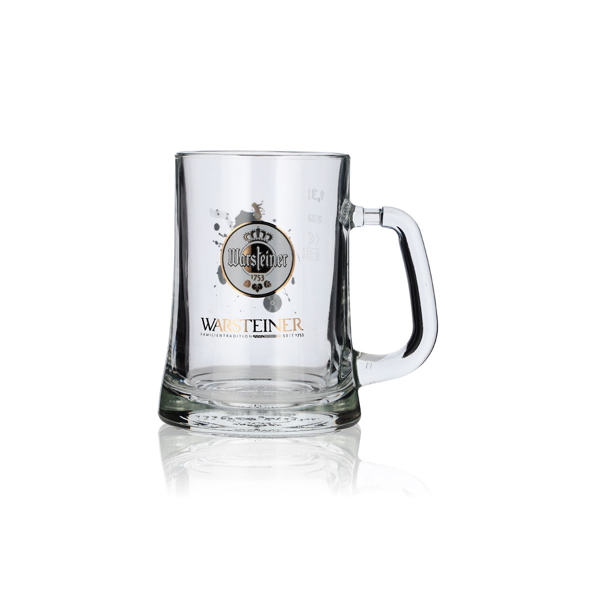 Kufel do piwa Warsteiner Kufel kolekcjonerski Seidel 0,3 l Szklanka z uchwytem Gitara