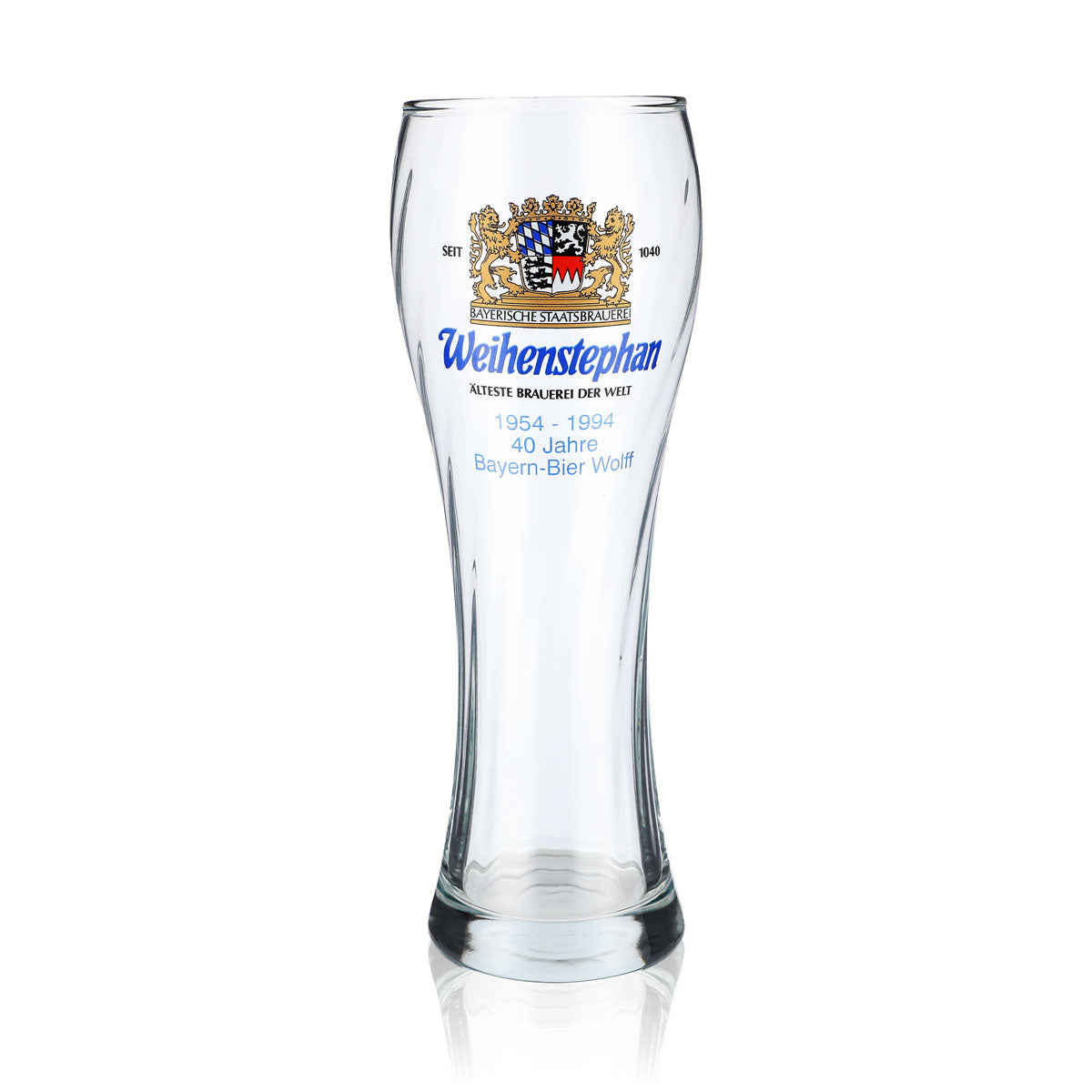 Kieliszek do piwa Weihenstephan 0,5 l Kieliszki Kieliszek do piwa pszenicznego Edycja specjalna 40 lat