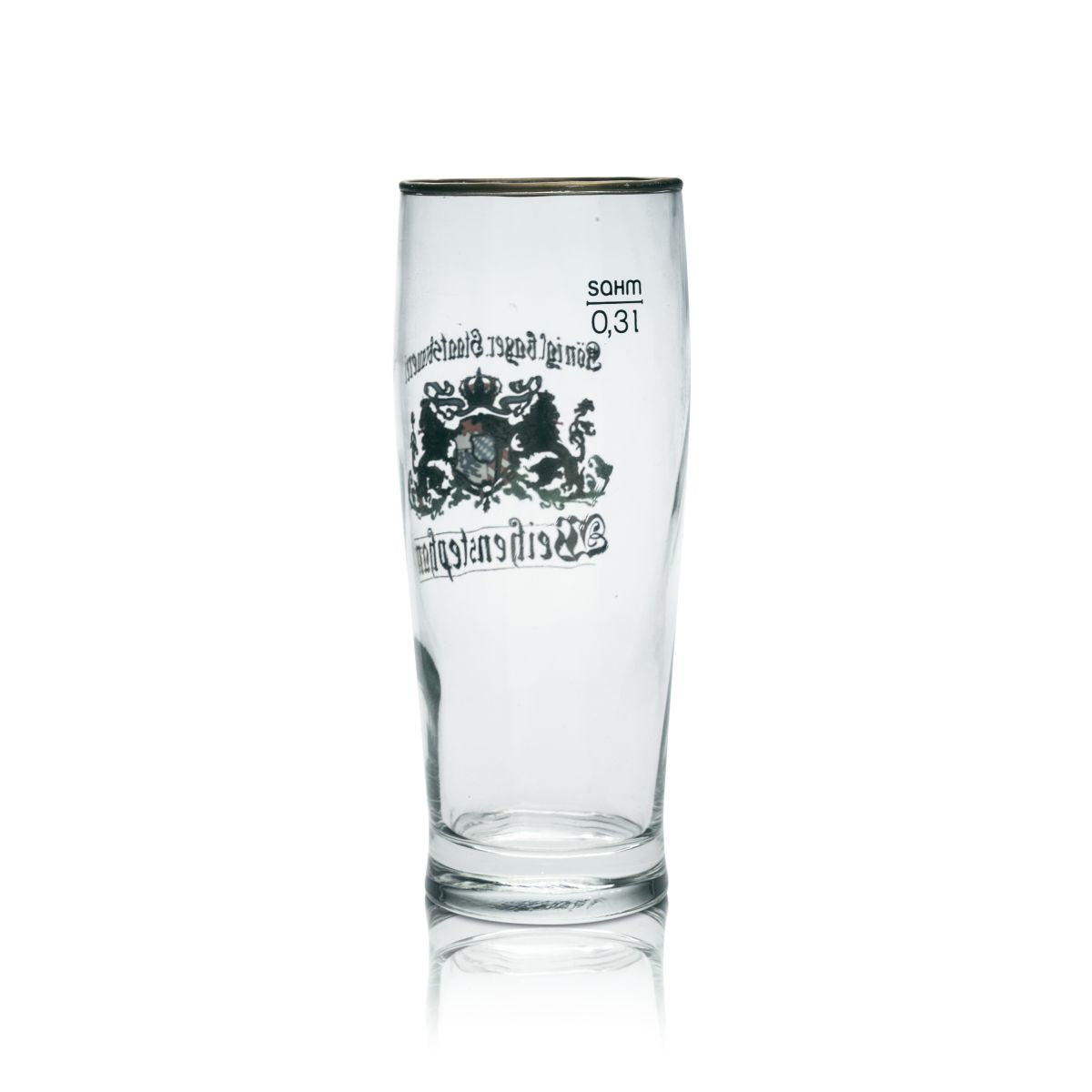 Szklanka do piwa Weihenstephan szklanka kolekcjonerska 0.3l Willi kufel szklanki browar złoty brzeg – Widok 2