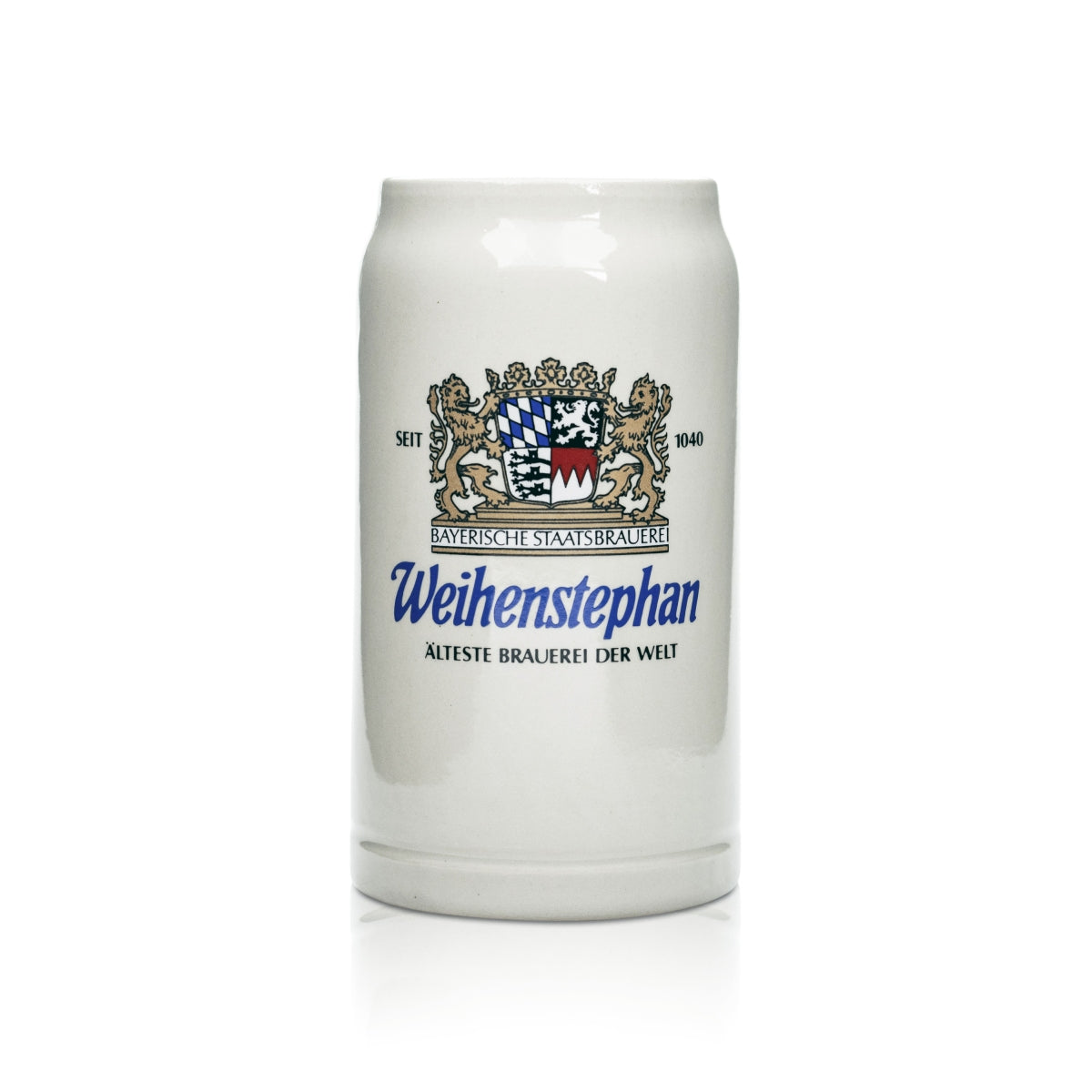 Szklany kufel do piwa Weihenstephan 1l gliniany kufel Seidel szklanki do piwa Bawaria