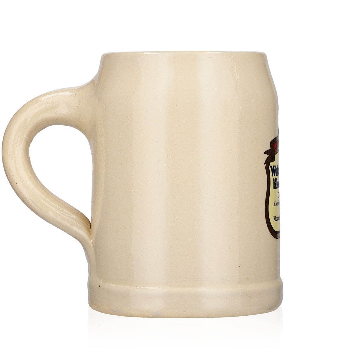 Klasztor Weltenburg Szklanka 0,3 l Dzbanek ceramiczny Piwo Kufel Seidel Browar – Widok 3