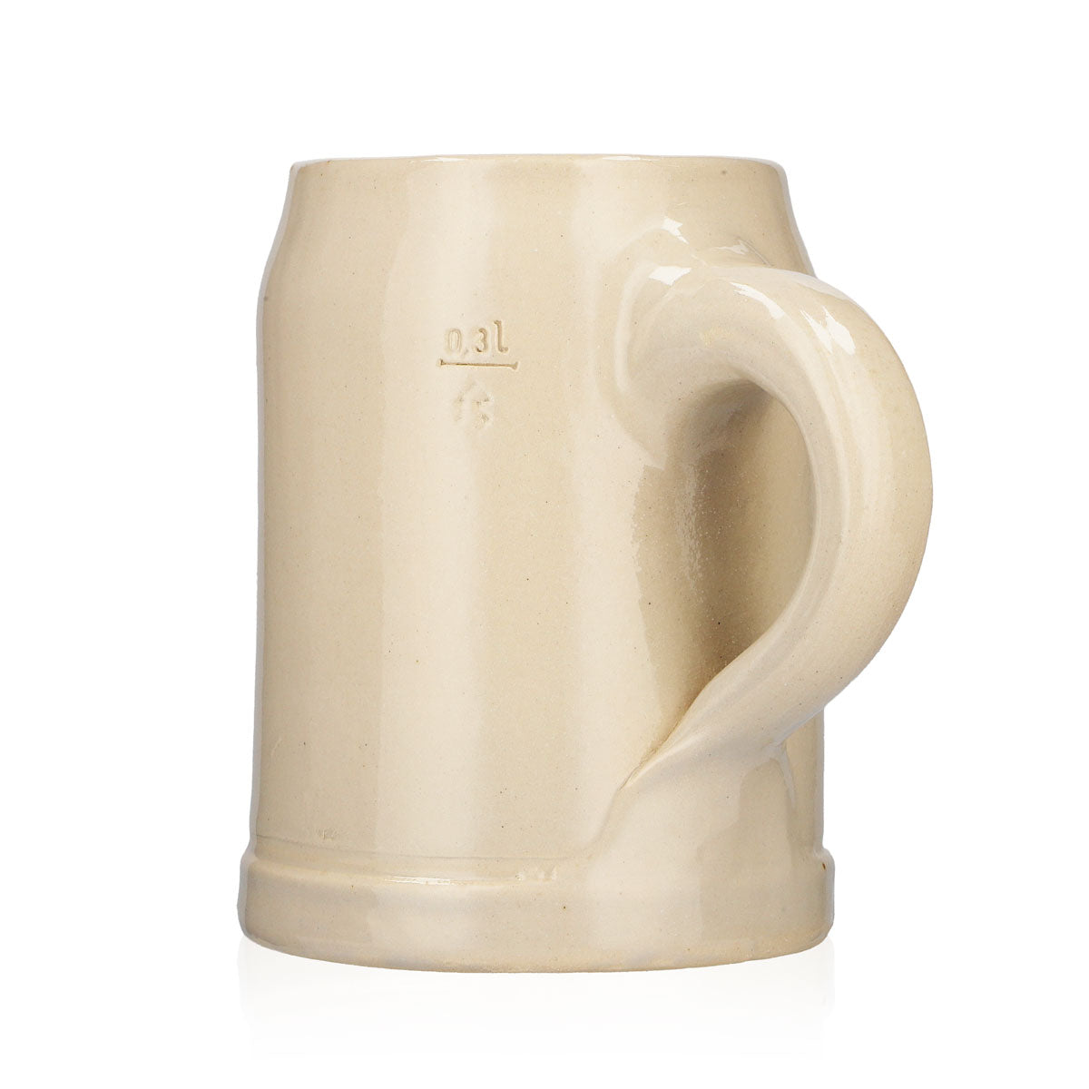 Klasztor Weltenburg Szklanka 0,3 l Dzbanek ceramiczny Piwo Kufel Seidel Browar – Widok 4