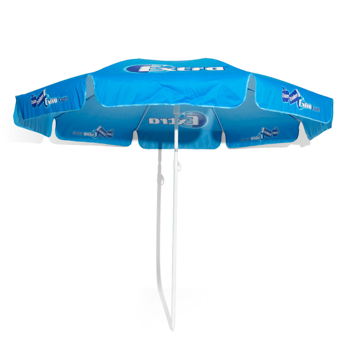 Wrigley's Gumy do żucia Parasol składany Parasol plażowy Parasol przeciwsłoneczny Niebieski – Widok 2