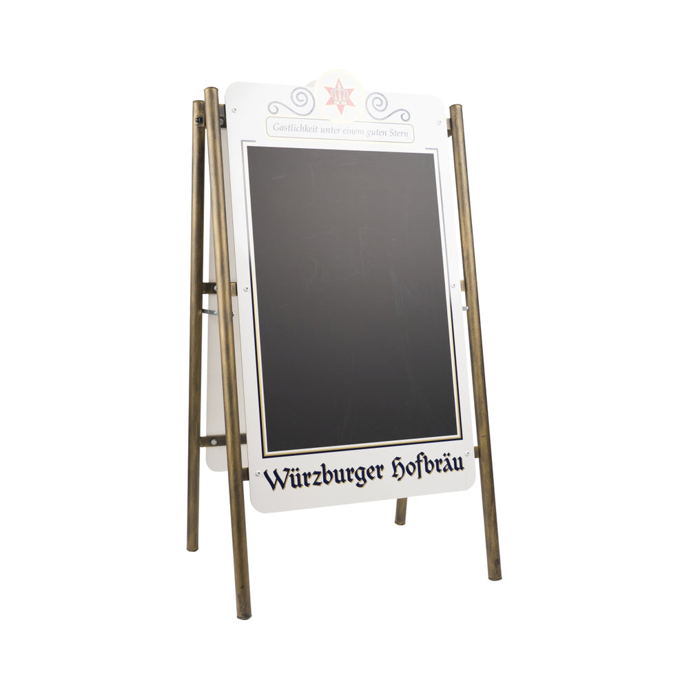 Würzburger Hofbräu Bier Stojak reklamowy 100x55 z klapką Tablica gastronomiczna Menu Bar
