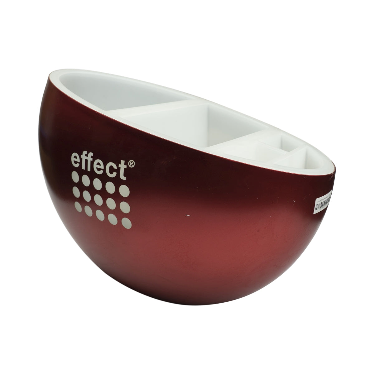 XXL Effect Energy cooler półksiężyc czerwony LED pojemnik na lód butelki wiadro światło